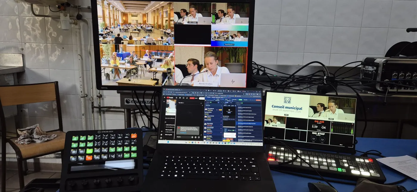 Conseil municipal d'Arles — Mars Production · réalisation multicaméra